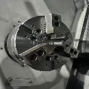 鼎丰360大型斜轨数控车床，三菱系统.12寸中空卡盘，A2.