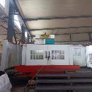 1000卧式镗铣行程400工作台千分度工作台三菱M80系统BT.