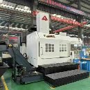 台湾油机YV-1200ATC数控立车 12把刀库 方滑枕 发那科T.