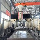 华特4026数控龙门工作台42.1米，门宽2.6米，两线一硬.