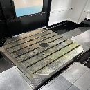 全新安装未用乔峰JHT-800单台卧式加工中心，三轴行程X.