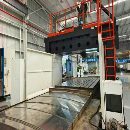 2022年纽威4028数控龙门发那科MFPLUS系统两线一硬导轨.