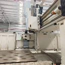 台湾原装绮发3020龙门加工中心两线一硬导轨32把链式刀.